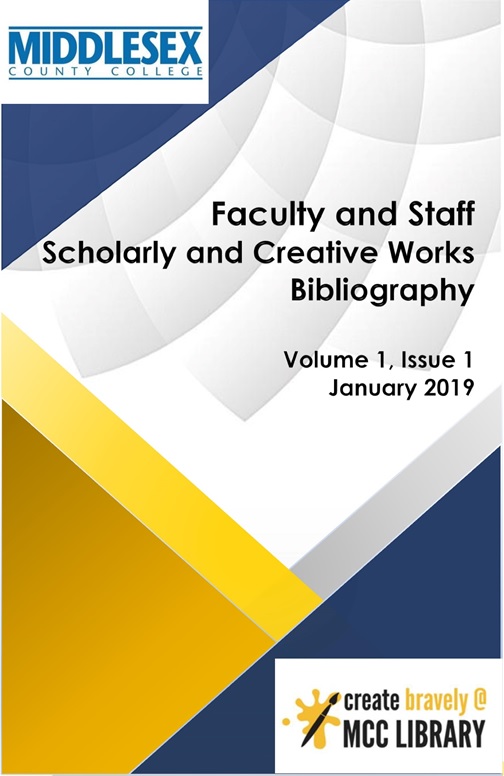 Faculty and Staff Scholarly and Creative Works Bibliography 2019 Issue 1 - Title Page